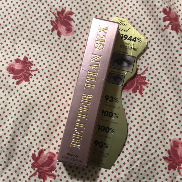 Too Faced Other - Too Faced Better Than Sex Mascara NWT